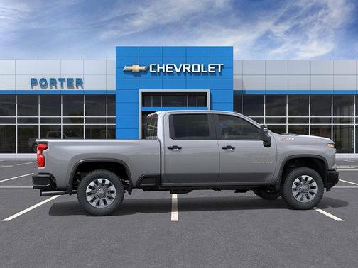 Sterling Gray Metallic 2026 Chevrolet Silverado 2500 Custom