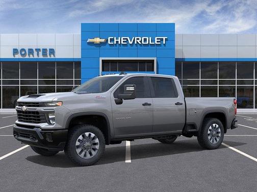 Sterling Gray Metallic 2026 Chevrolet Silverado 2500 Custom