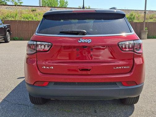 Red 2025 Jeep Compass Limited