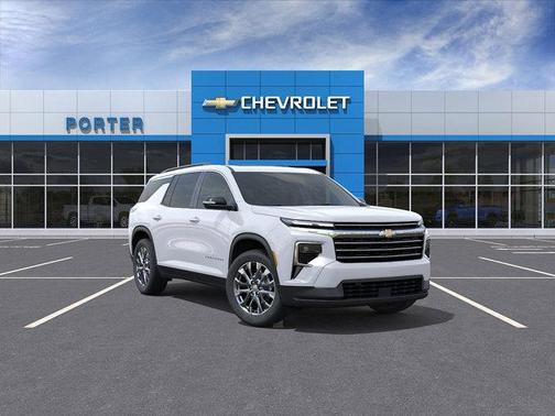 Summit White 2026 Chevrolet Traverse LT