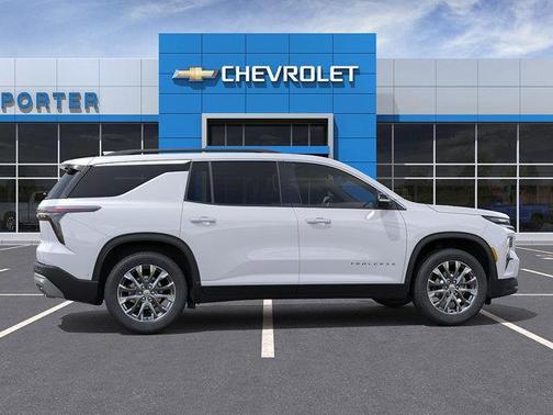 Summit White 2026 Chevrolet Traverse LT
