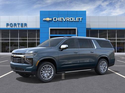 Lakeshore Blue Metallic 2026 Chevrolet Suburban Premier