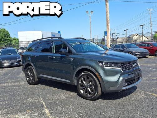 Aruba Green 2023 Kia Sorento X-Line SX Prestige