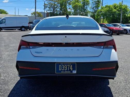 White 2025 Hyundai ELANTRA SEL Sport