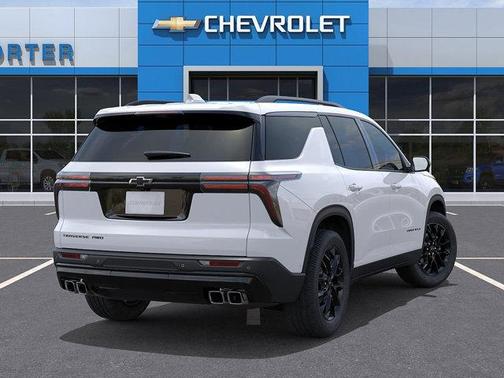 Summit White 2026 Chevrolet Traverse LT