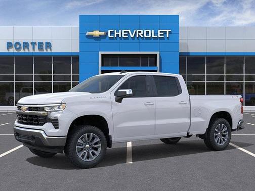 Summit White 2026 Chevrolet Silverado 1500 LT
