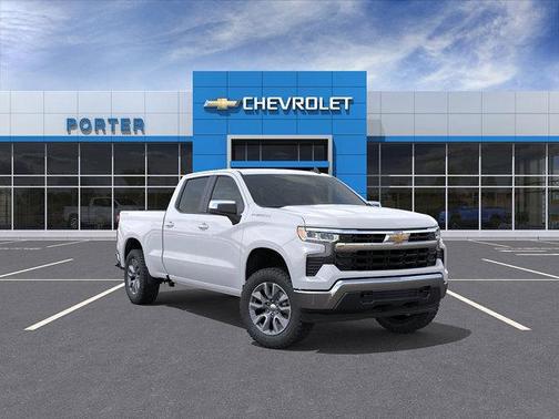 Summit White 2026 Chevrolet Silverado 1500 LT