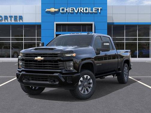Black 2026 Chevrolet Silverado 2500 Custom