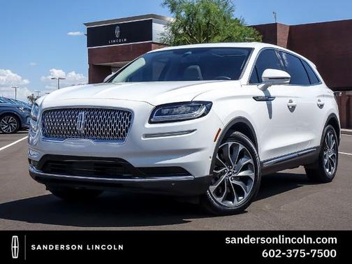 PRISTINE WHITE MET 3C 2023 Lincoln Nautilus RESERVE SUV