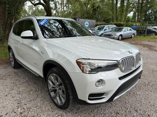 White 2017 BMW X3 sDrive28i