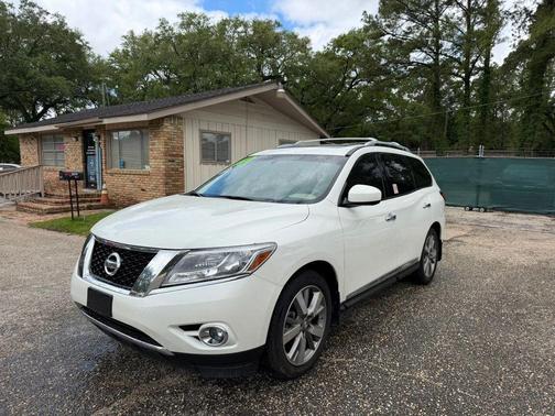 Pearl White 2016 Nissan Pathfinder Platinum