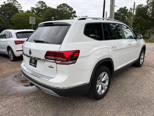 Pure White 2018 Volkswagen Atlas 3.6L SEL