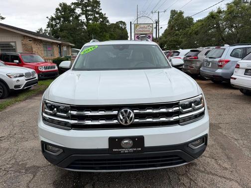 Pure White 2018 Volkswagen Atlas 3.6L SEL