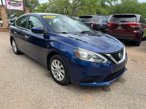 Deep Blue Pearl 2017 Nissan Sentra S
