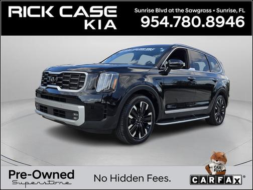 Ebony Black 2023 Kia Telluride SX FWD SUV