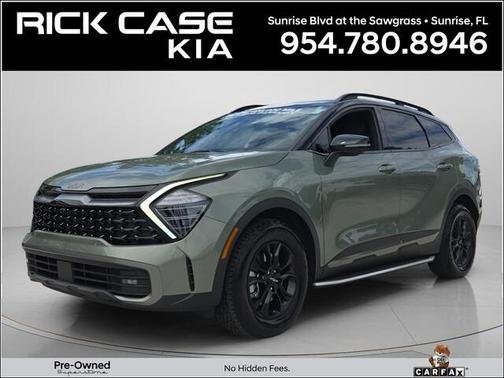 Jungle Green 2024 Kia Sportage X-PRO PRESTIGE AWD