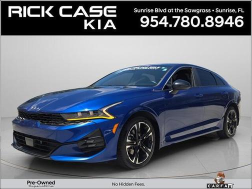 BLUE 2024 Kia K5 GT-LINE AUTO FWD