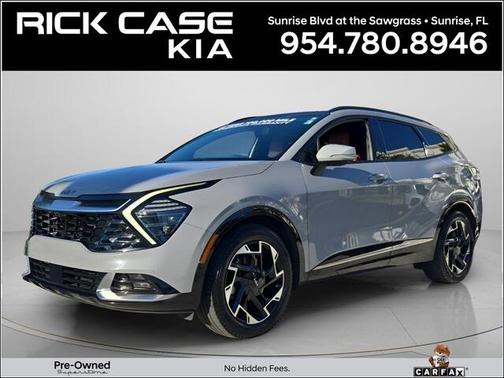 GRAY 2024 Kia Sportage SX-PRESTIGE FWD