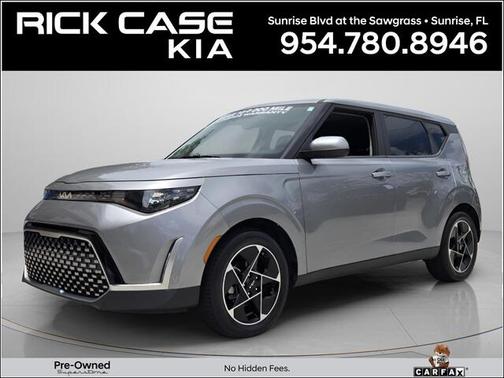 GRAY 2024 Kia Soul EX IVT