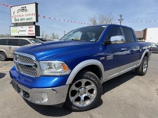 Blue 2014 RAM 1500 Laramie