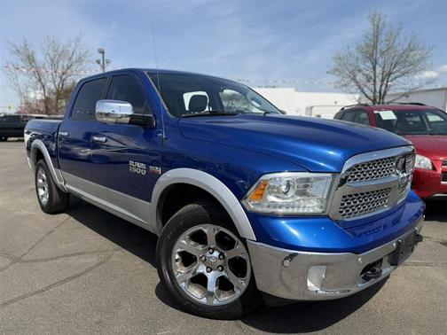 Blue 2014 RAM 1500 Laramie