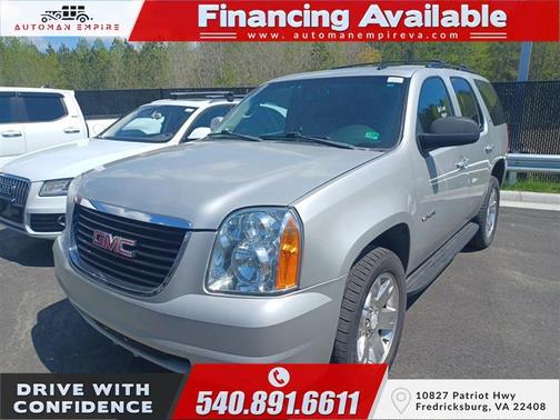 Silver 2010 GMC Yukon SLT