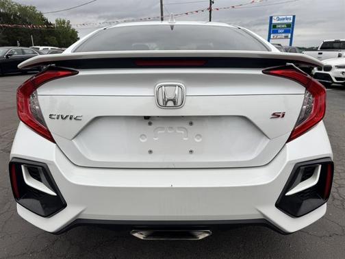 White 2020 Honda Civic Si Base