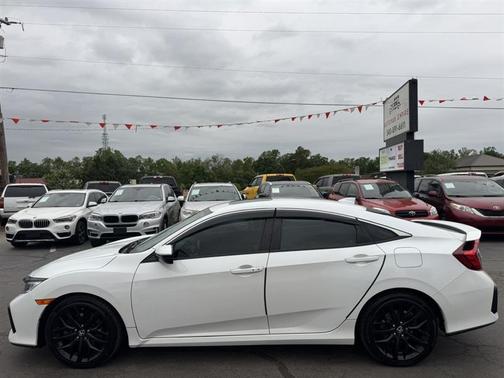 White 2020 Honda Civic Si Base