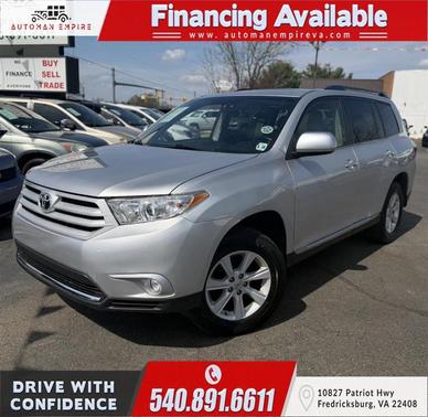 Silver 2013 Toyota Highlander