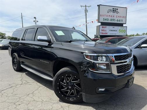 Black 2015 Chevrolet Suburban 1500 LT