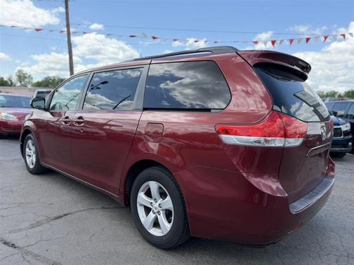 Red 2011 Toyota Sienna LE