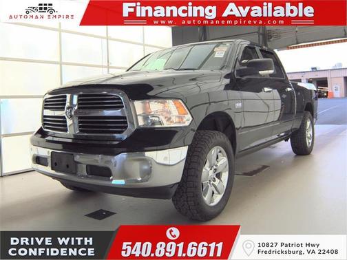 Green 2017 RAM 1500 Big Horn