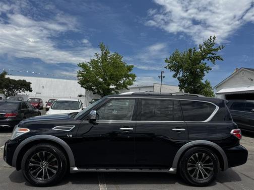 Black 2017 Nissan Armada Platinum