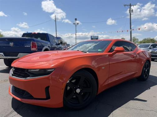 Orange 2019 Chevrolet Camaro 1LT