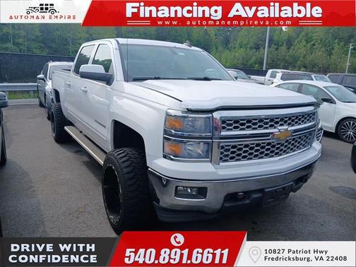 White 2015 Chevrolet Silverado 1500 LT