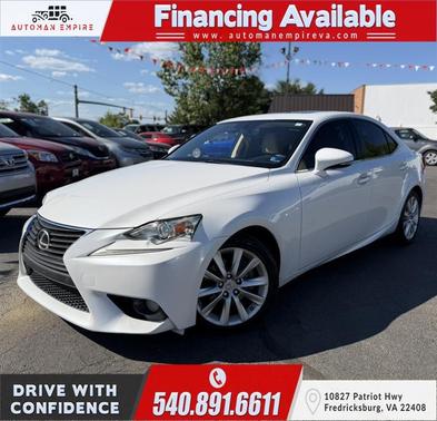 White 2014 Lexus IS 250 Base