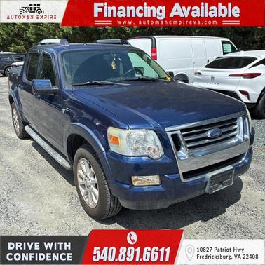 Blue 2008 Ford Explorer Sport Trac Limited