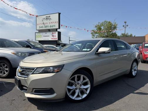 Tan 2014 Chevrolet Impala 1LT