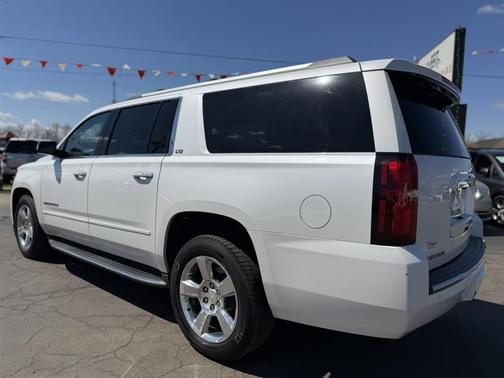 White 2016 Chevrolet Suburban LTZ