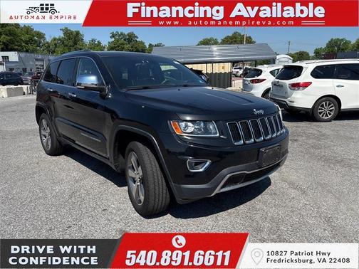 Black 2014 Jeep Grand Cherokee Limited