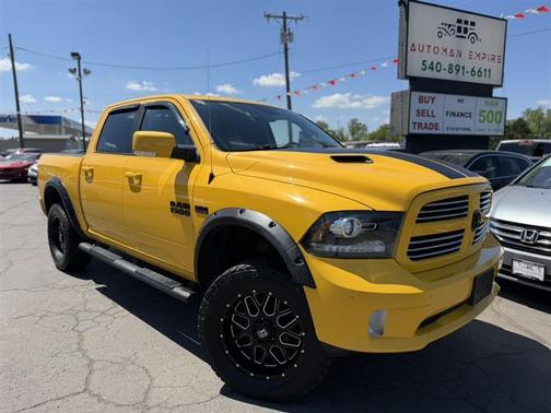 Yellow 2016 RAM 1500 Sport