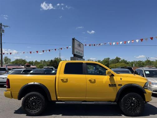 Yellow 2016 RAM 1500 Sport