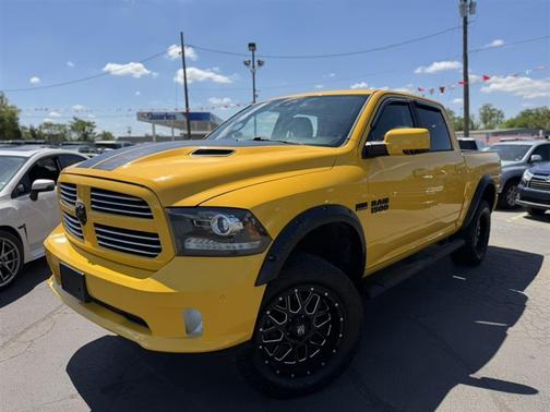Yellow 2016 RAM 1500 Sport