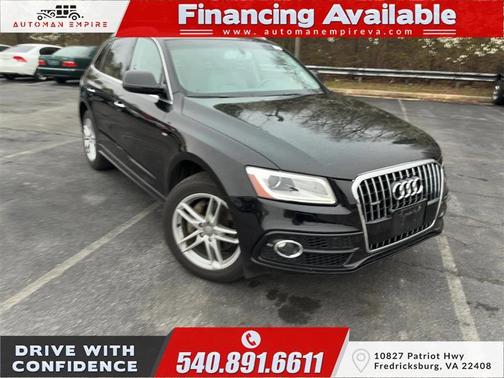 Mythos Black Metallic 2016 Audi Q5 3.0T Premium Plus