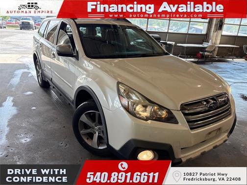 Satin White Pearl 2014 Subaru Outback 2.5i Limited