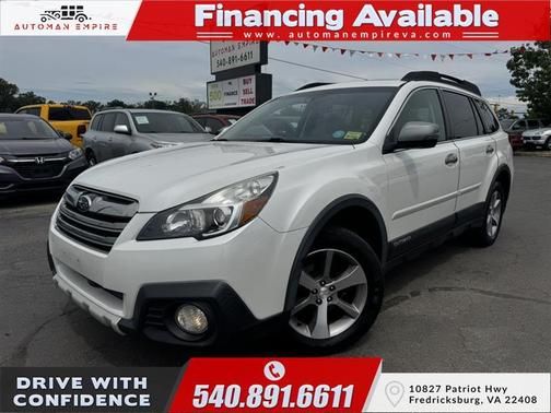 Satin White Pearl 2014 Subaru Outback 2.5i Limited