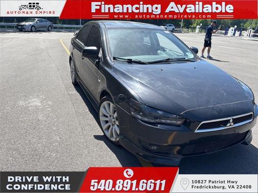 Black 2011 Mitsubishi Lancer GTS