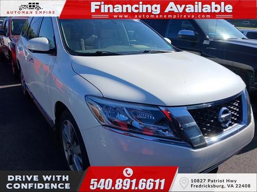 Pearl 2015 Nissan Pathfinder Platinum