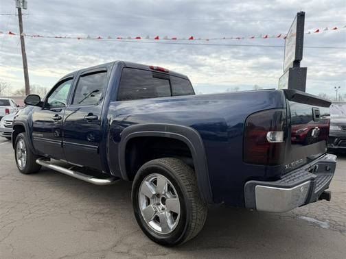 Blue 2009 Chevrolet Silverado 1500 LTZ Crew Cab