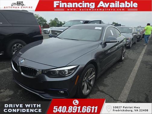 Gray 2018 BMW 440 i xDrive